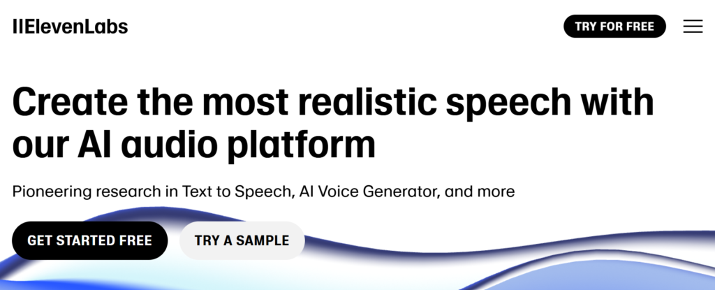 ElevenLabs The AI-Powered Voice Generator