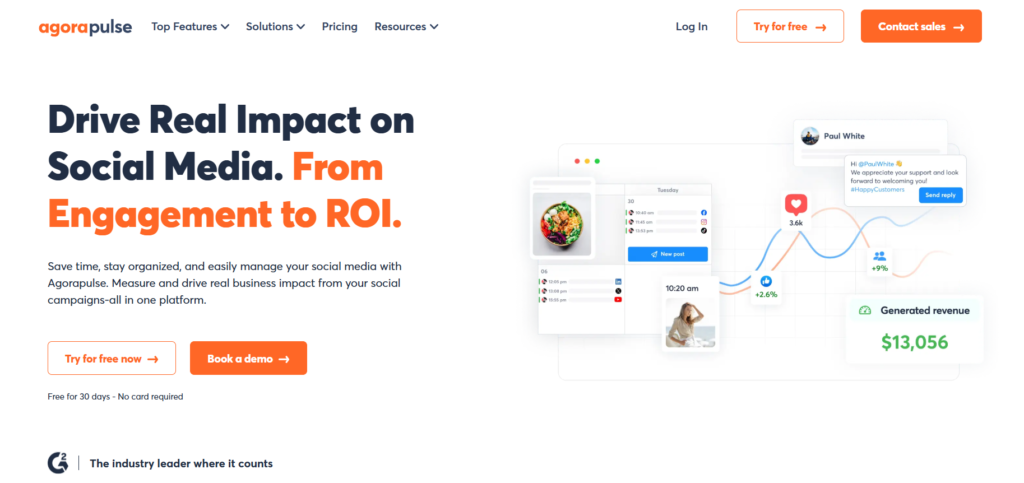 Agorapulse Social Media Management Tool