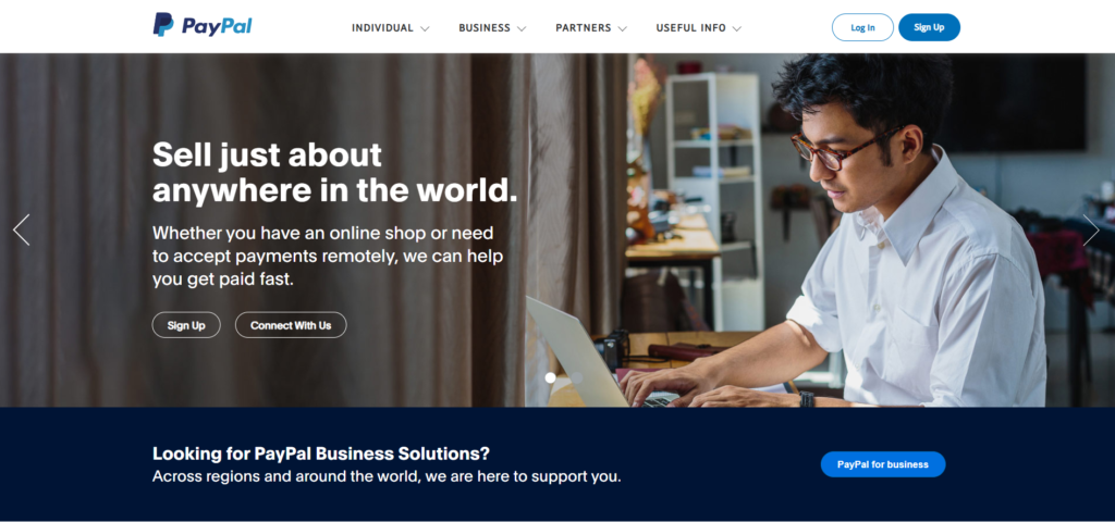 PayPal Online Payments Tool For Businesses