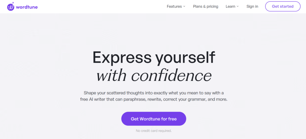 Wordtune AI-Powered Writing Assistant