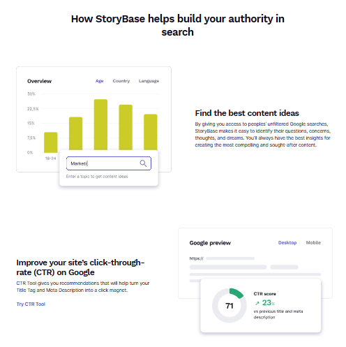 StoryBase tool